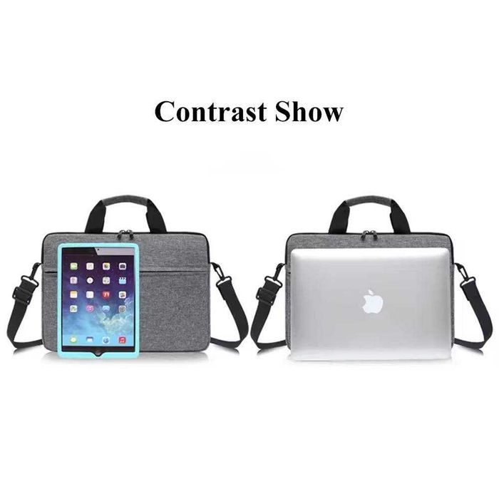 Сіра  або чорна сумка для ноутбука 15,6