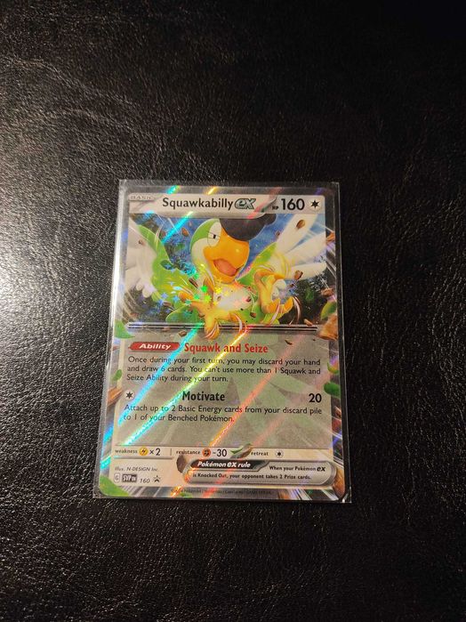 Karta Pokemon TCG Squawkabilly ex 160 SVP
