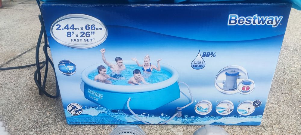 Piscina bestway 244x66