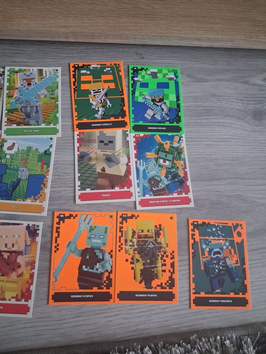 Karty Minecraft  dla kolekcjonera