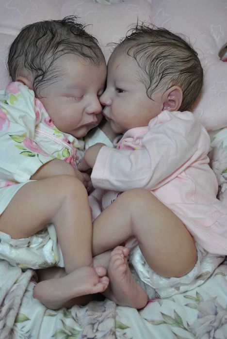 lalka reborn cudowne siostrzyczki realistyczne wysyłka