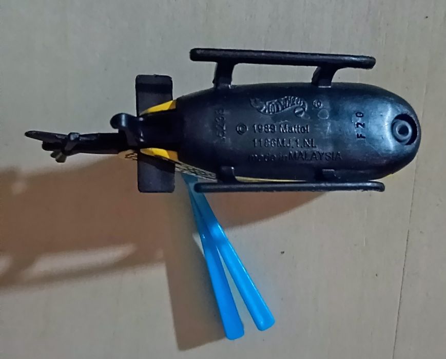 Hotwheels Helicóptero 1989.