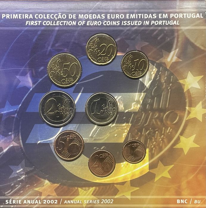 Série Anual 2002 - moedas euro