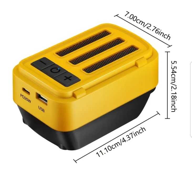 Dewalt bluetooth колонка бездротова