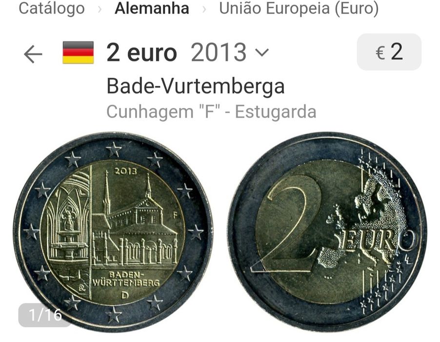 Moeda 2€, Alemanha 2013