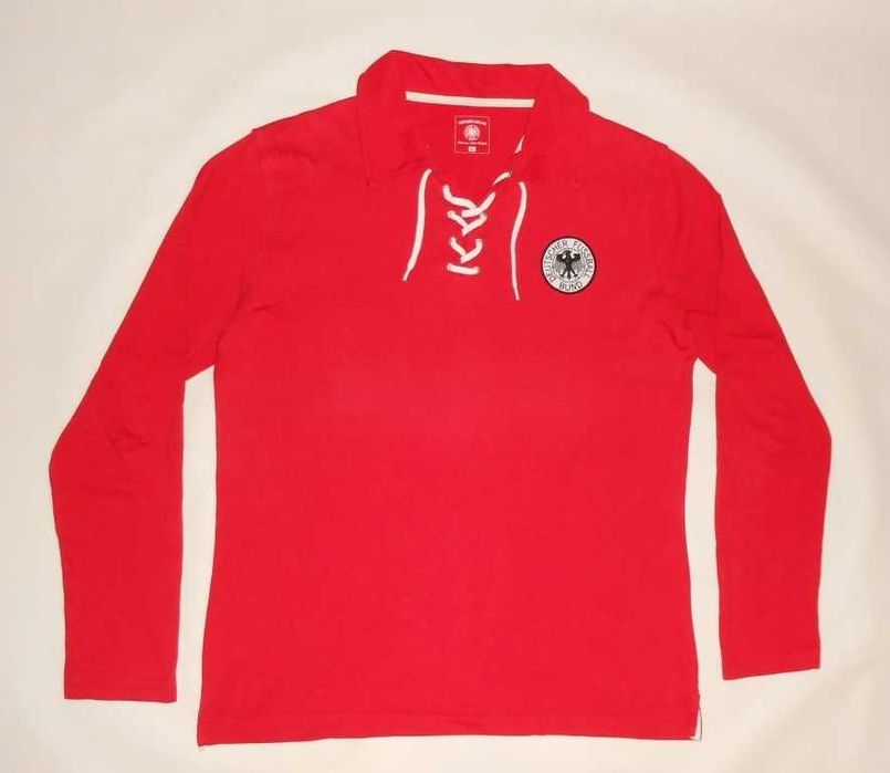 Koszulka Retro Niemcy 1954 - długi rękaw (XL) West Germany