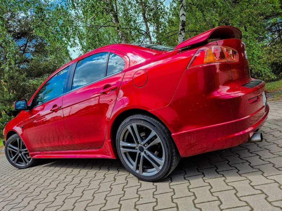 Mitsubishi Lancer Navi # Skóry # Keyless # Dokładki # Suboofer #Alu18 # BiXenon