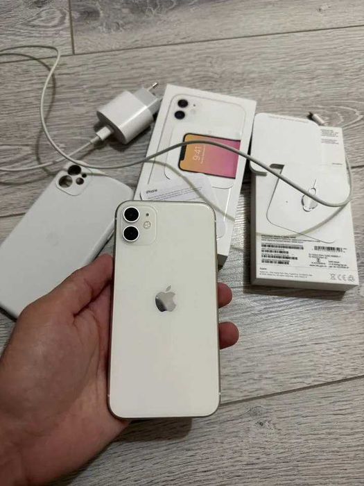 Apple iPhone 11 White Стан нового. Айфон 11 Білий. Ідеал
