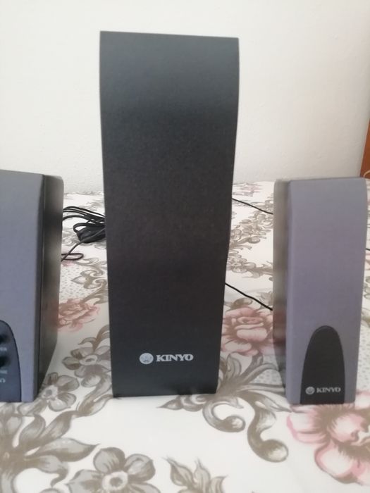 Colunas de som e Subwoofer