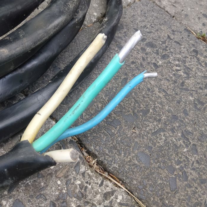 Кабель сіп 4х25, 11 метрів