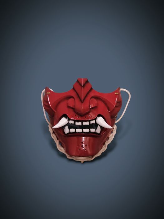 ПОД ЗАКАЗ ! Японская Маска   (Призрак Цусимы),(МЕНПО),(Любой цвет)