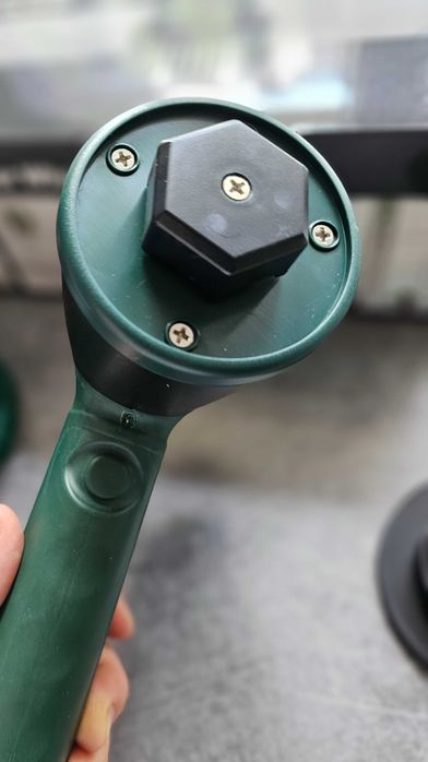 Szczotka Elektryczna Bezprzewodowa 7w1 z Wyświetlaczem LCD - Zielona