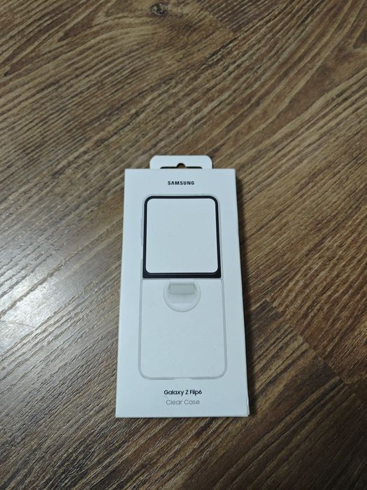 Capa Samsung flip 6 transparent como novo