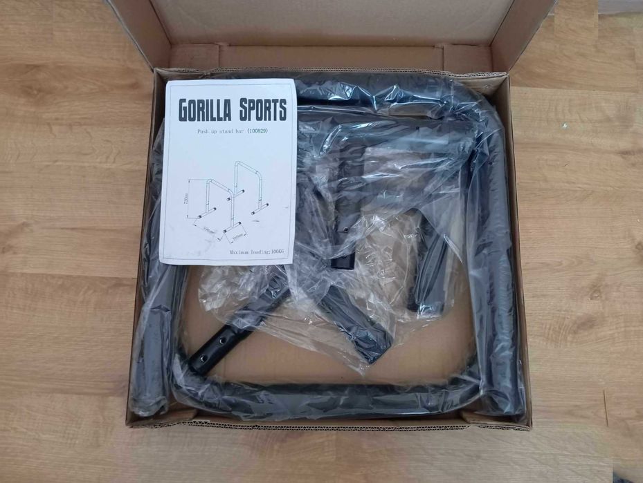 Domowe poręcze do dipów (pompek szwedzkich)