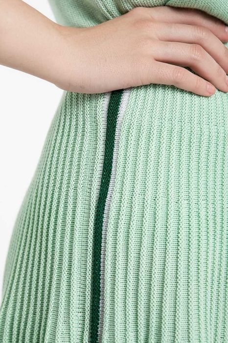 Спідниця Sewel міді бірюзова миди бирюзовая плиссе плісе юбка весняна