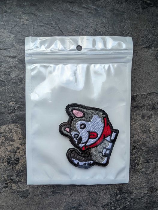 Naszywka na rzep husky