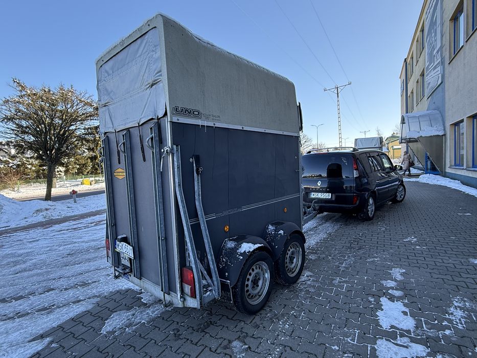 Przyczepa Do Koni Bukmanka Koniowoz DMC 1300kg Koniara