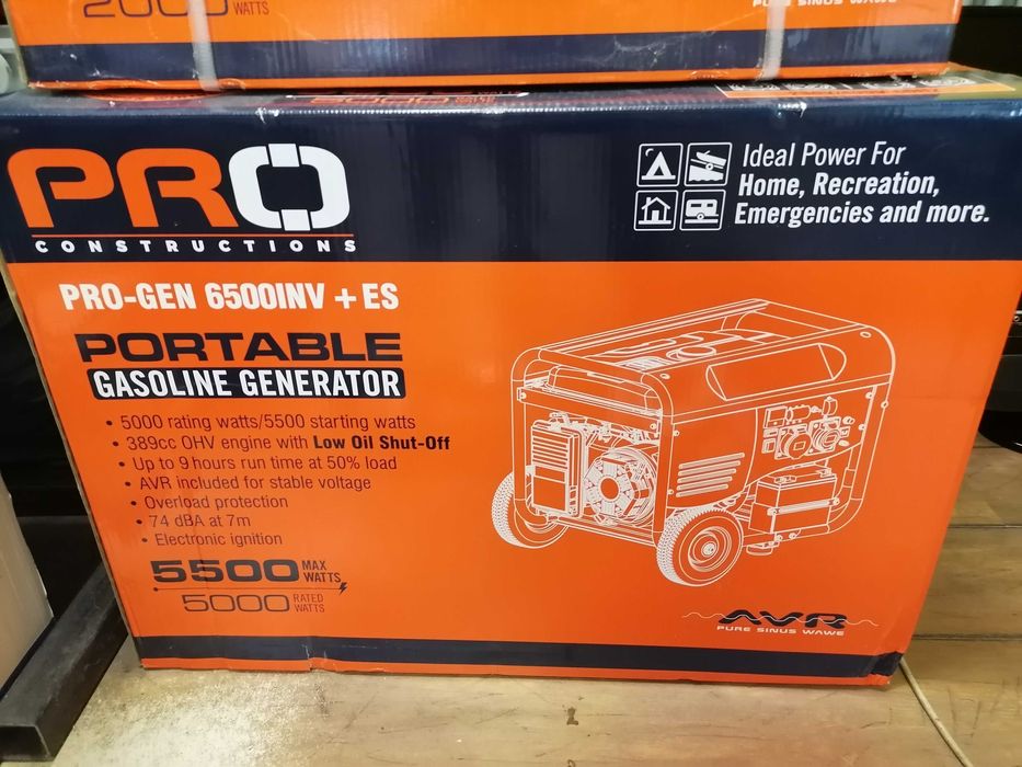 Agregat prądotwórczy Pro-Gen 6500INV+ES