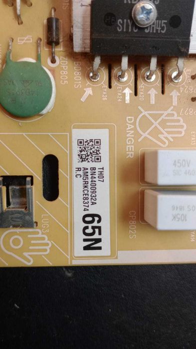 Placa de Fonte de Alimentação Samsung BN44-00932G (Série NU/RU 65")