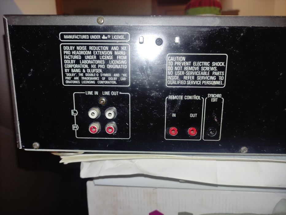 Technics RS 555 HX PRO Cassette Player/Recorder64170835615235121