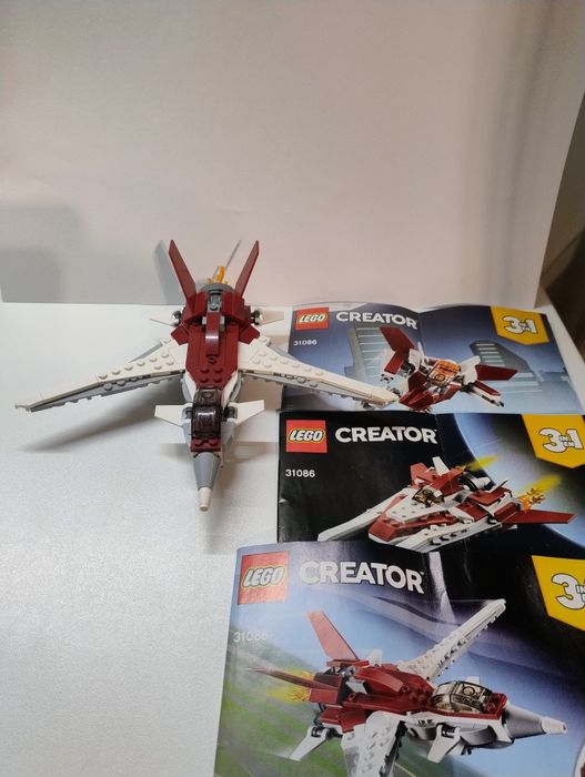 Lego creator  31086 zestaw kompletny używany,  są wszystkie klocki ory