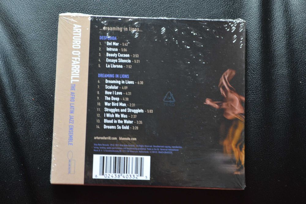 Arturo O'Farroll  The Afro Latin Jazz Ensemble  CD Nowa w folii