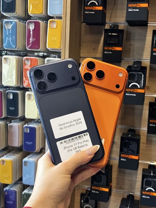 JAK NOWY | APPLE iPhone 17 Pro Max 256GB / 512GB / 1TB | Gwarancja 12 Miesiący | Różne Kolory | Raty 0% | Warszawa