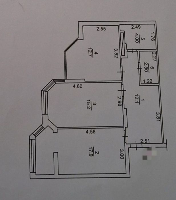 2кім квартира = 64м2 + можна  СЕРТИФІКАТ,   7хв до Києва з  Документи!