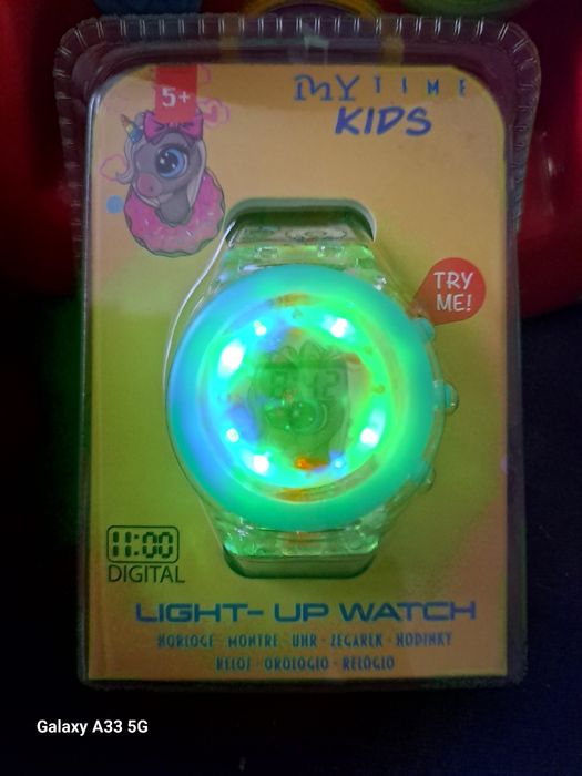 Świecąc zegarek dla dzieci NOWY
