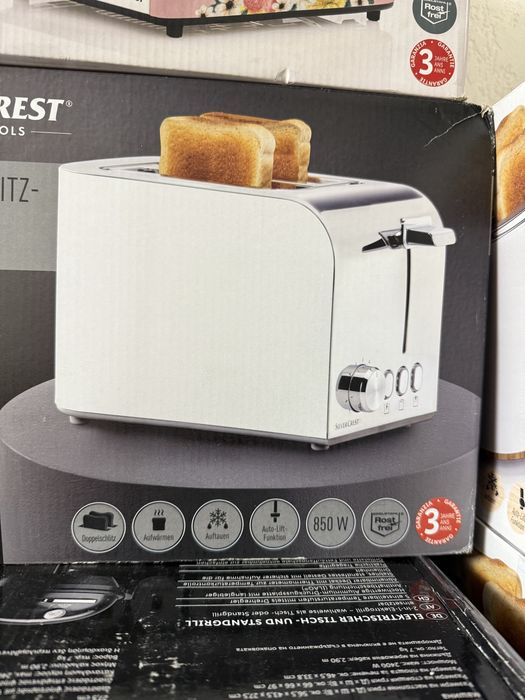 Тостер Silver Crest Тостер для хліба в ретро стилі