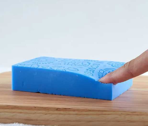 Губка-скраб відлущувальна  для тіла, Мочалка для пілінгу