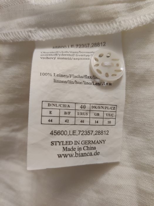 Tunika sukienka 100% len naturalny