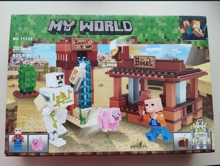 Конструктор Bela Minecraft Міні-готель