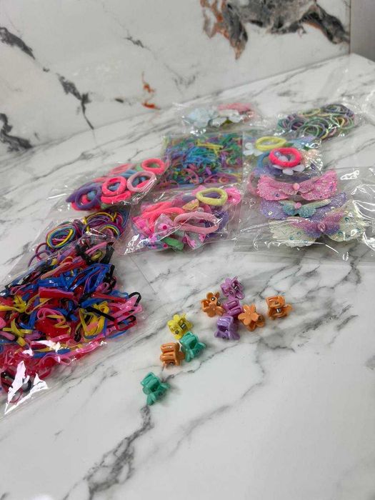 Набір аксесуарів для волосся "Красуня" 892 предметів