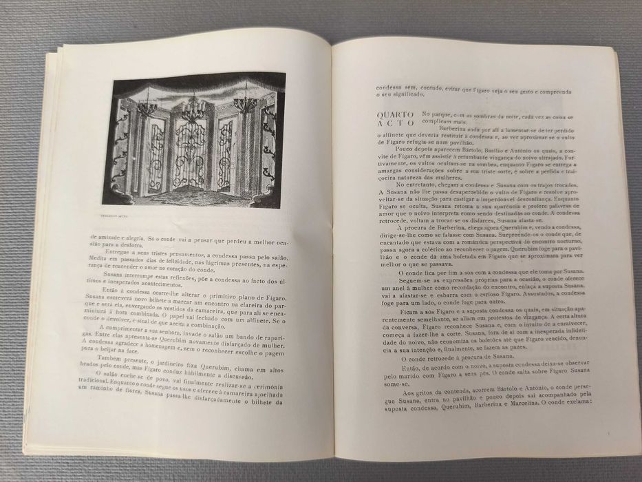 AS BODAS DE FÍGARO - Mozart
Programa e argumento Ópera S. Carlos