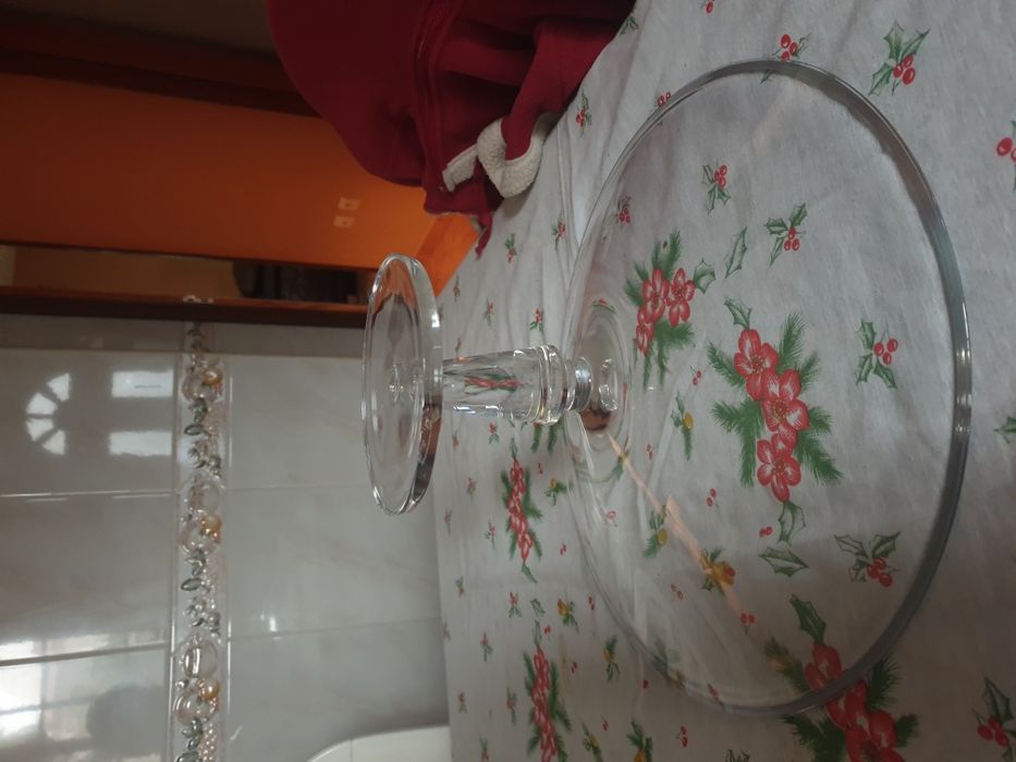 Fruteira em cristal