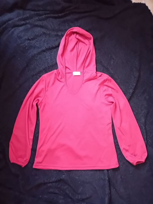 Bluza sportowa S czerwona cienka