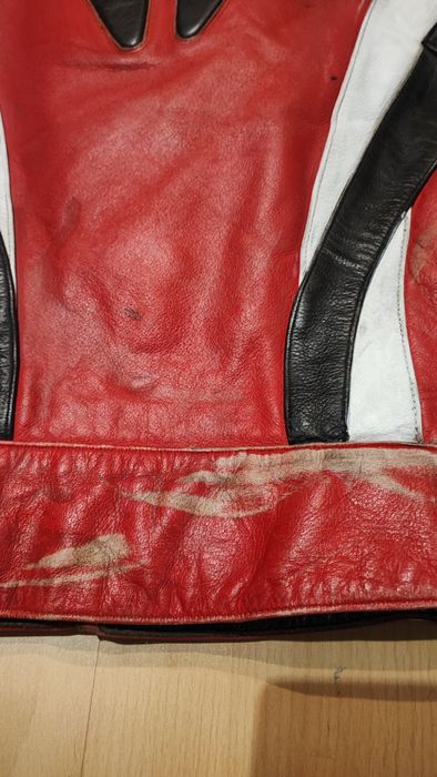 Мотокуртка кожаная с защитой,probiker,мотозахист, шкіряна,красная,