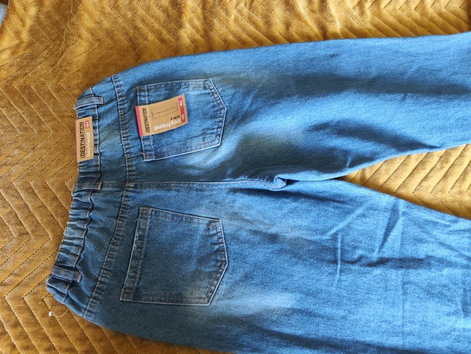 Spodnie dziewczęce jeansowe nowe 164 34 XS zestaw