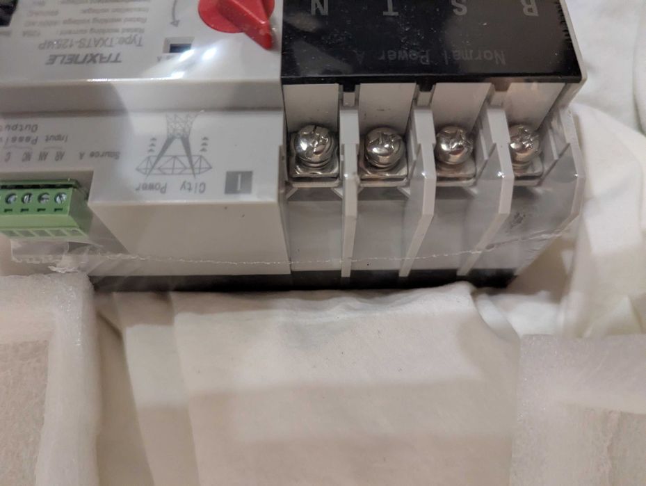 AВР 4Р 1-3 фази 125А TXATS-125/4P Taxnele, новий