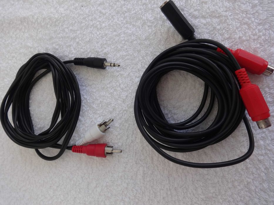 Cabos Áudio para Ligação a Colunas