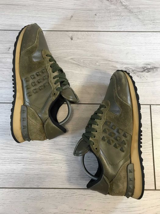 Skórzane buty Valentino Garavani  Rockrunner rozm. 37