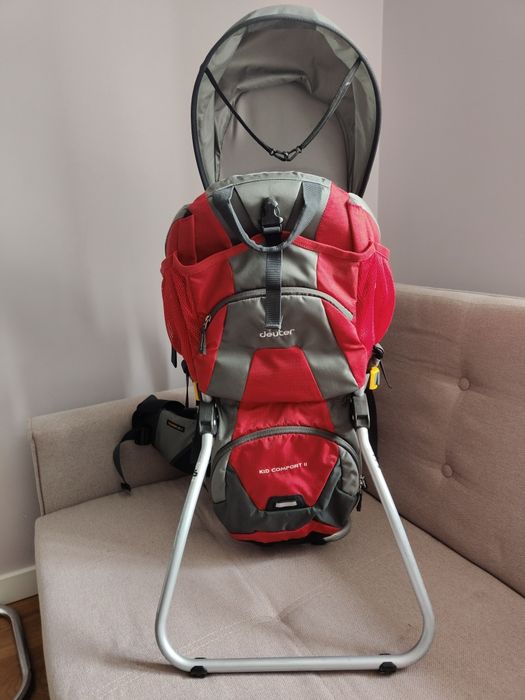Deuter kid comfort II nosidło turystyczne z osłoną przeciwsłoneczną