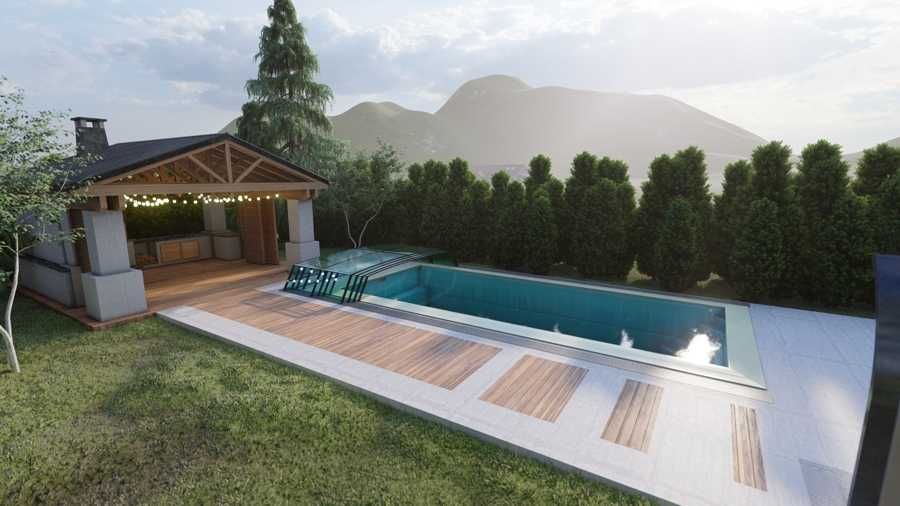 Basen poliestrowy  JAMAJKA 7,00m x 3,10m x 1,50m