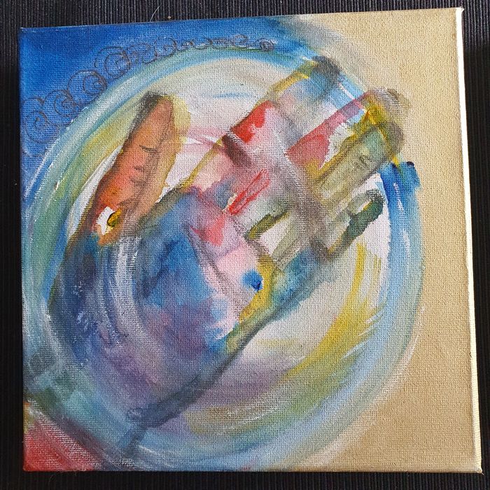 2 Original Paintings on Canvas, Signed64551417292289121