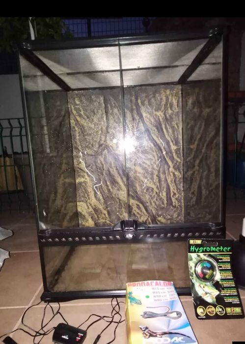 Terrareo Exoterra + Acessórios