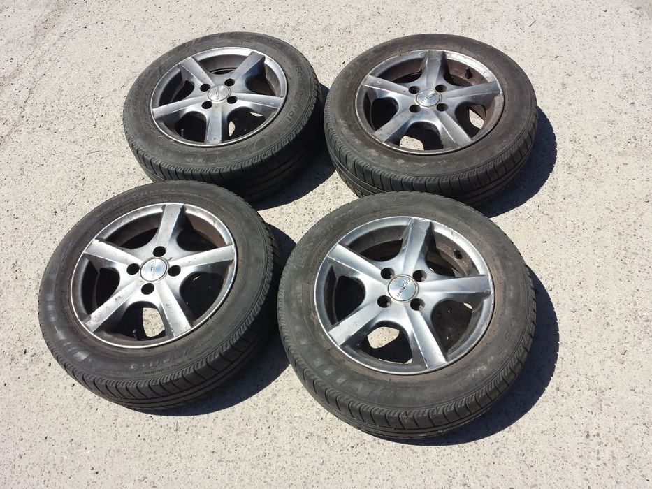 14” - DEZENT Aluminiowe - 4x100 r14 cali - Felgi ALU - RENAULT Megane Clio Modus , KIA Rio , Volkswagen Golf Passat VW , Toyota Yaris Aygo , Opel Astra Corsa , Honda Jazz , Toyota Yaris Corolla , Hyundai i10 i20 , Suzuki Alto Colt jak Speedline O.Z. Enkei