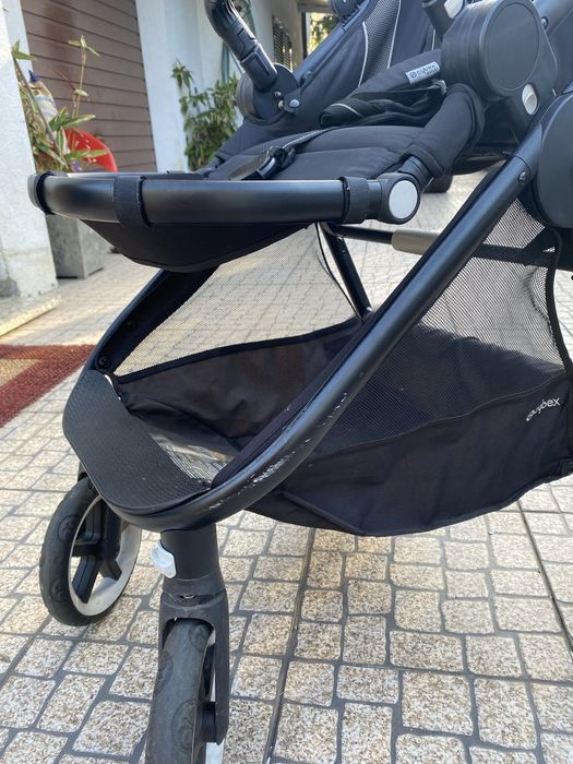 Carrinho Balios M + Ovo Cloud Q Platinum da Cybex