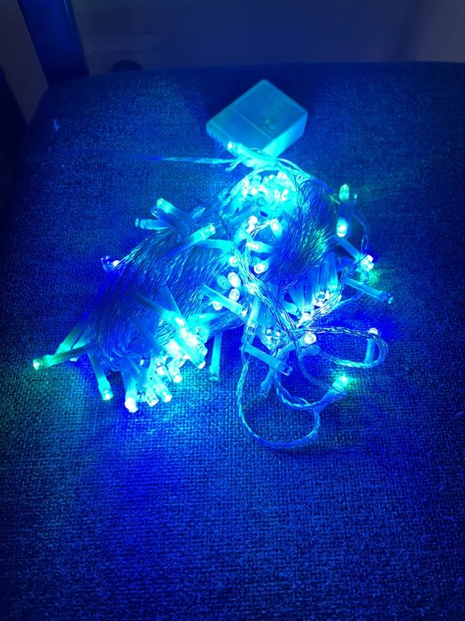 Luzes / piscas de natal brancas ou de múltiplas cores