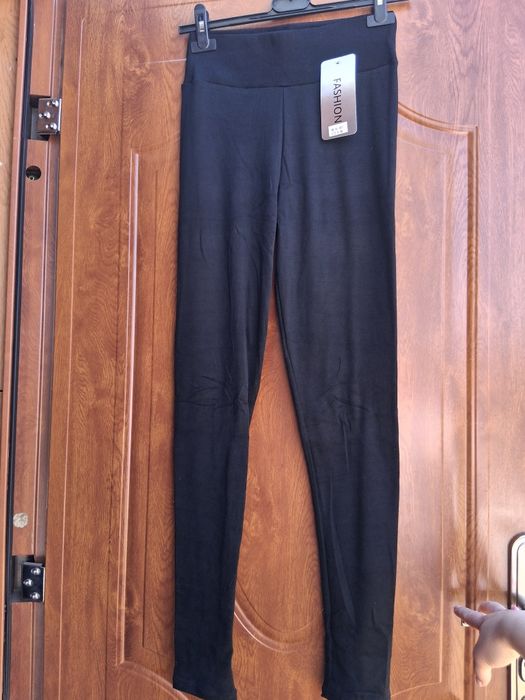 Leginsy damskie czarne S/M
